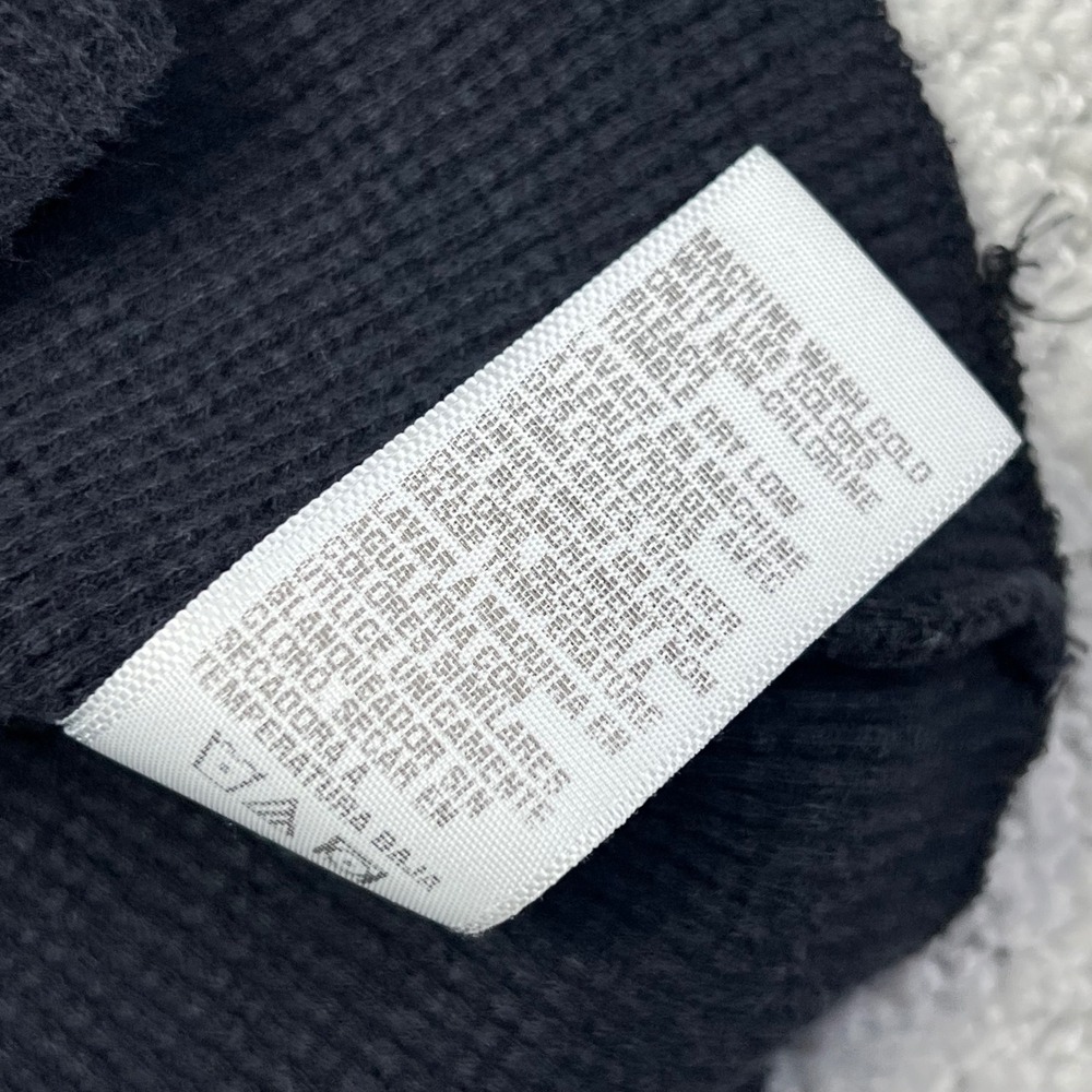 James Perse Thermal Shirt Womens Size 1 Black Cotton Longsleeve Waffle Knit - Picture 6 of 11